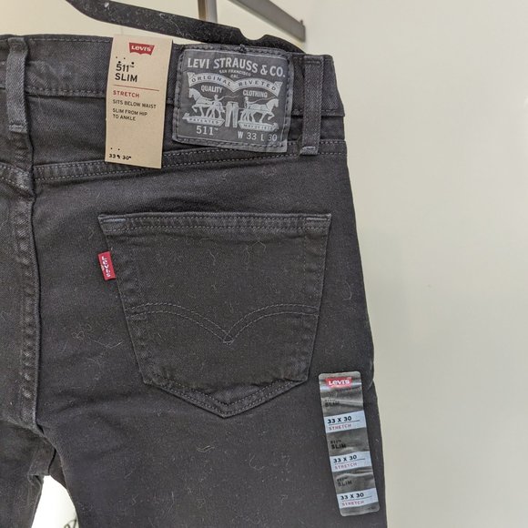NWT! Men's 511™ Slim Fit Jeans Black (40% off from original price) - Picture 13 of 13